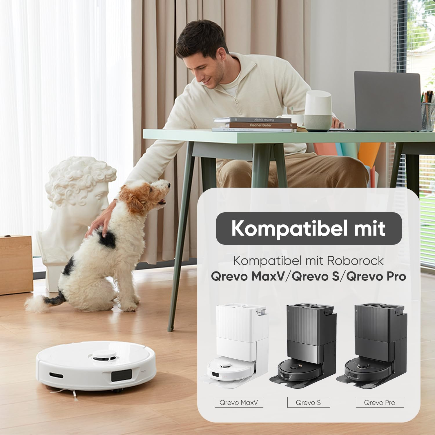 INF Roborock Qrevo S/Qrevo Pro/Qrevo MaxV Robot Vacuum Cleaner Accessories