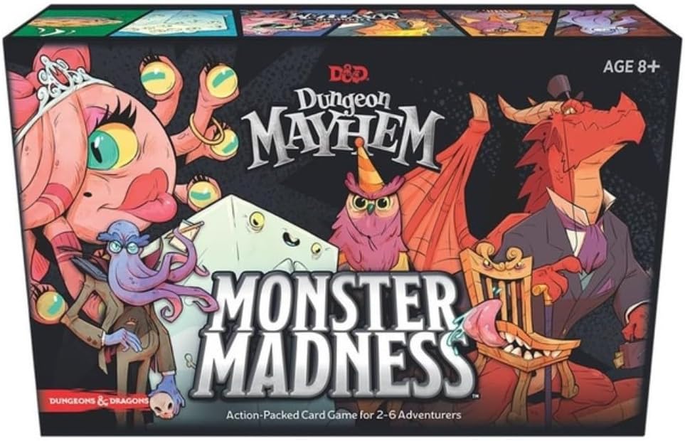 Dungeons & Dragons Dungeon Mayhem Card Game: Monster Madness