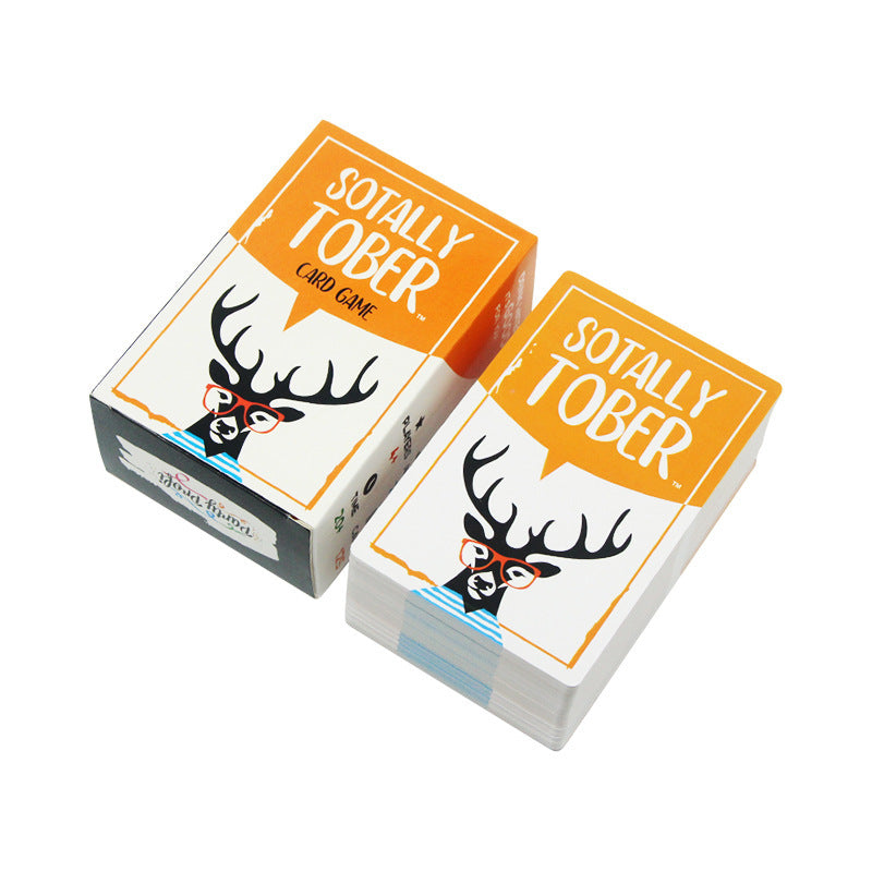 Sotally Tober Drinking Game Full English Adult Drinking Game Card Game