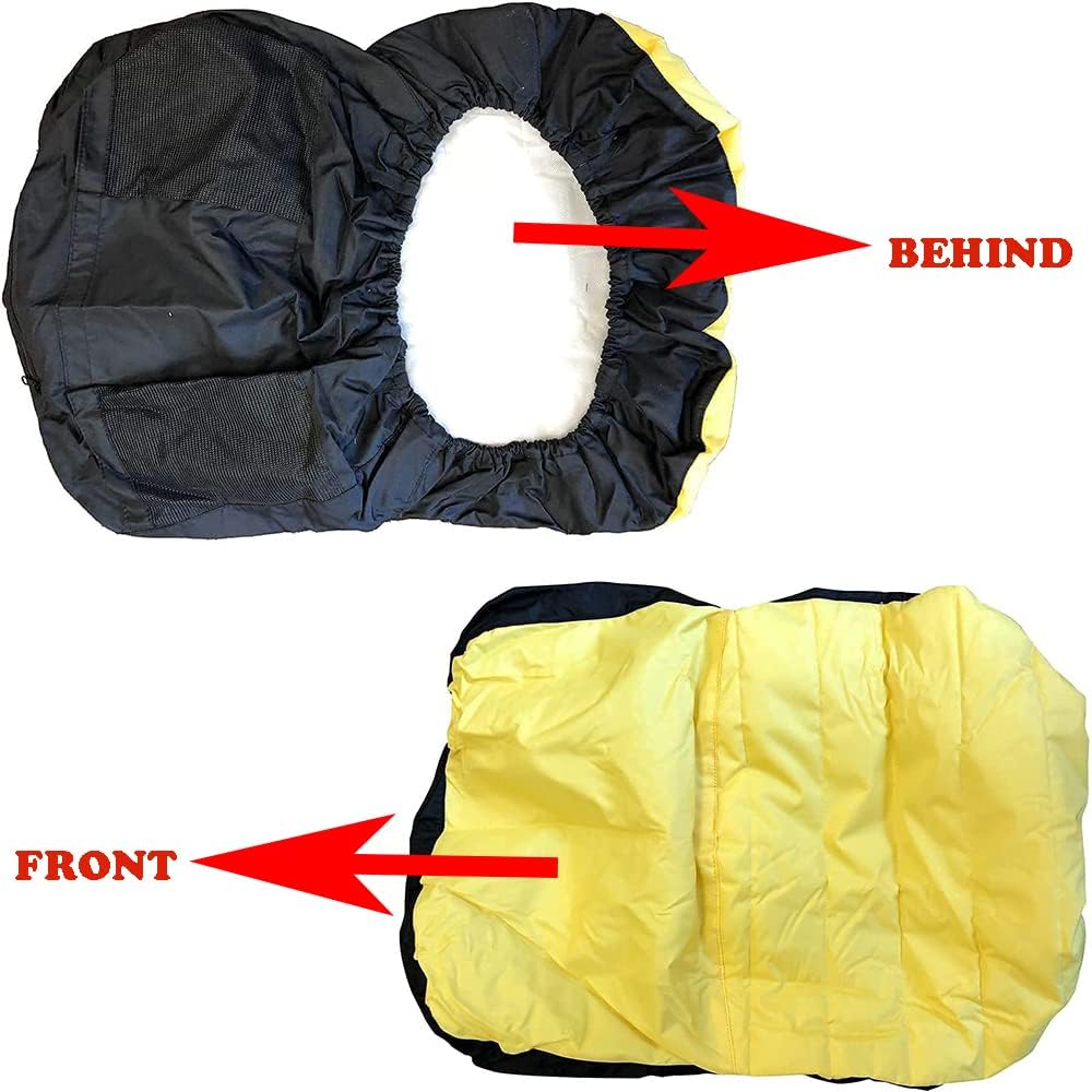 Seat Cover for Riding Mowers - Waterproof Tractor Seat Cover - Universal for Riding Mowers and Tractors - Seat Covers up to 35.5 cm High