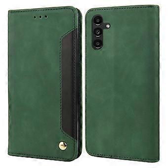 PU Leather Mobile Case for Samsung Galaxy A55 5G, Shockproof, Wallet Model (Style F)