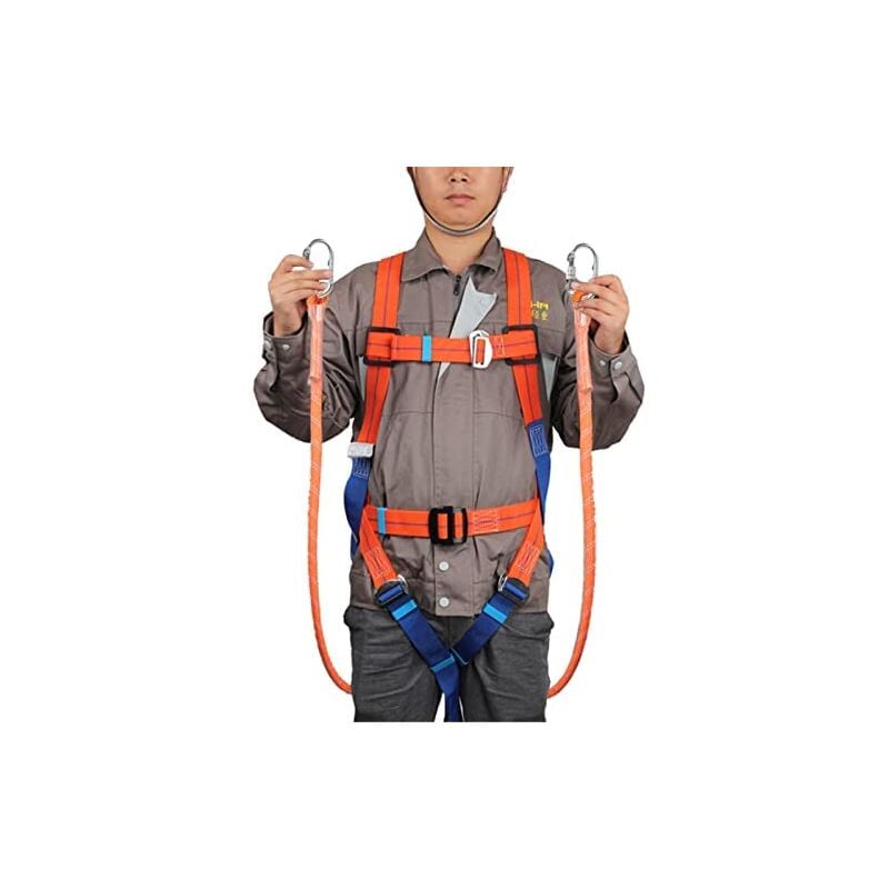 Full Body Harness Fall Protection Kit for Belt, Safety Belt, Rescue Rope