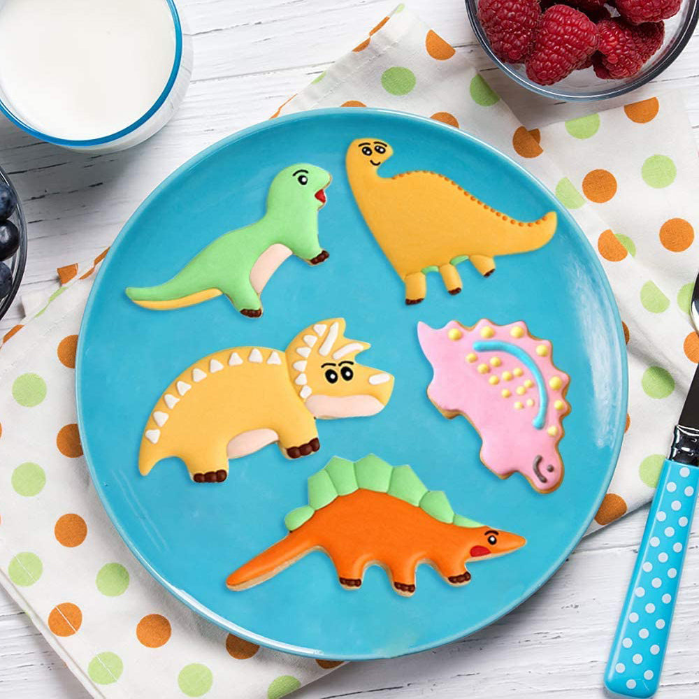 Dinosaur cake mold for kids baking fondant