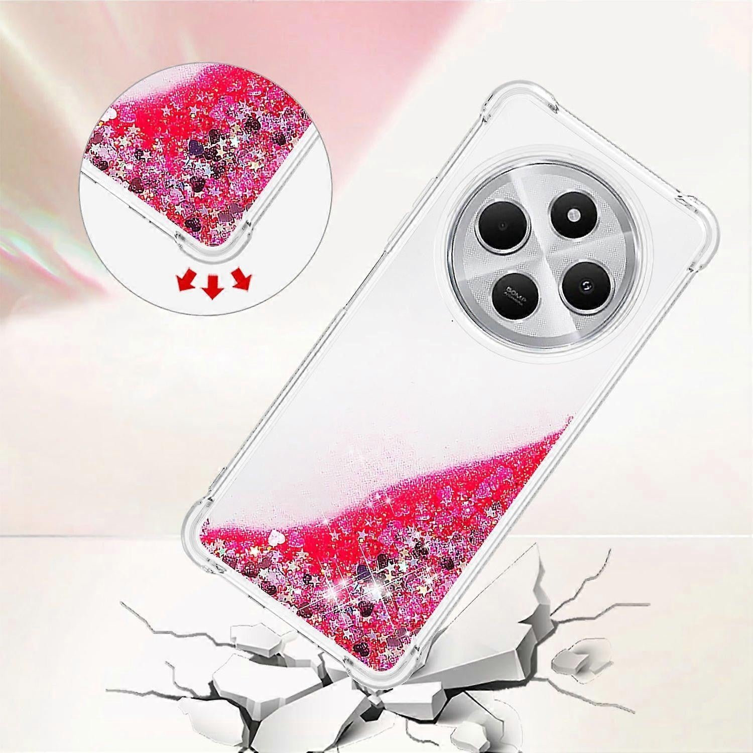 Compatible with Xiaomi Redmi 14C 4G Mobile Case - Perfect Pink/Hearts_tfrf Pink/Hearts