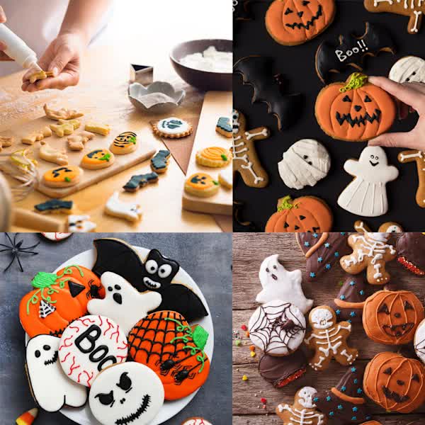 Halloween Cookie Cutter Set Halloween Cookie Cutters -