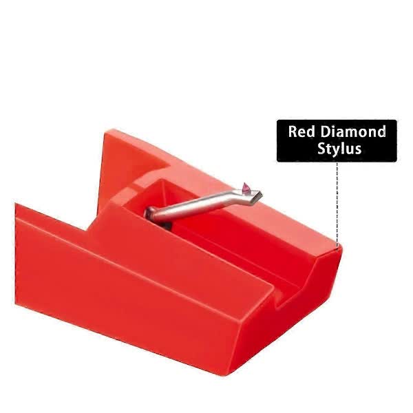 2-pack Turntable Needle Turntable Stylus Replacement for ION ICT04RS - IONTTUSB10, ITTCD10, LPDock, LP2CD, LP2Flash