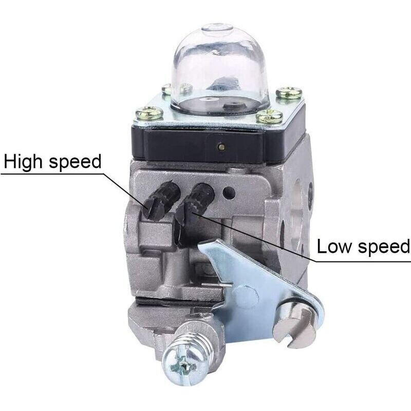 Mantis Tiller Parts Carburetor C1U-K54A with Air Filter Repower Kit for Mantis 2-Stroke 7222 7222E 7222M 7225 7230 7234 7240 7920 7924,