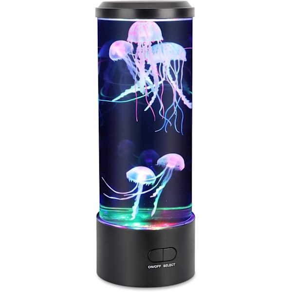Jellyfish Lamp, Jellyfish Lava Lamp Aquarium Jellyfish Lamp LED Light 7 Colors with USB for Children's Bedroom Christmas Gift Birthday Gift