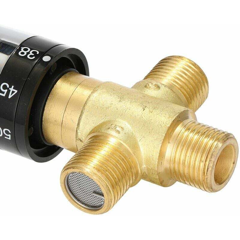 Adjustable Thermostatic Bathroom Faucet, Brass, Water Mixer, Hot/Cold Water, Temperature Control Valve