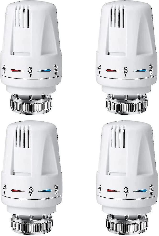 Thermostatic Head 4 Parts Thermostat M 30 X 1.5 Radiator Valve Replacement Head With Antifreeze—yux