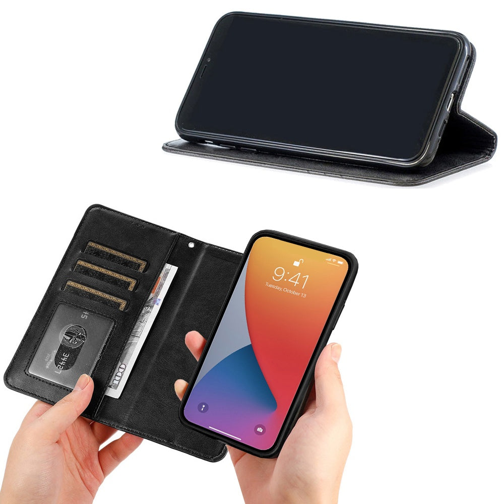 Samsung Galaxy A52/A52s 5G - Wallet Case/Case Black Multicolor multicolor