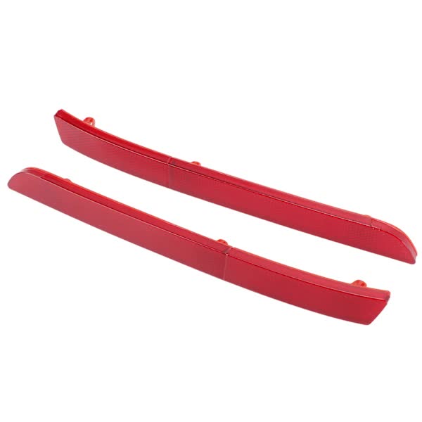 Pair Left Right Rear Bumper Reflector Red 7E0945105 Replacement Transporter T5 T6 2012-2016