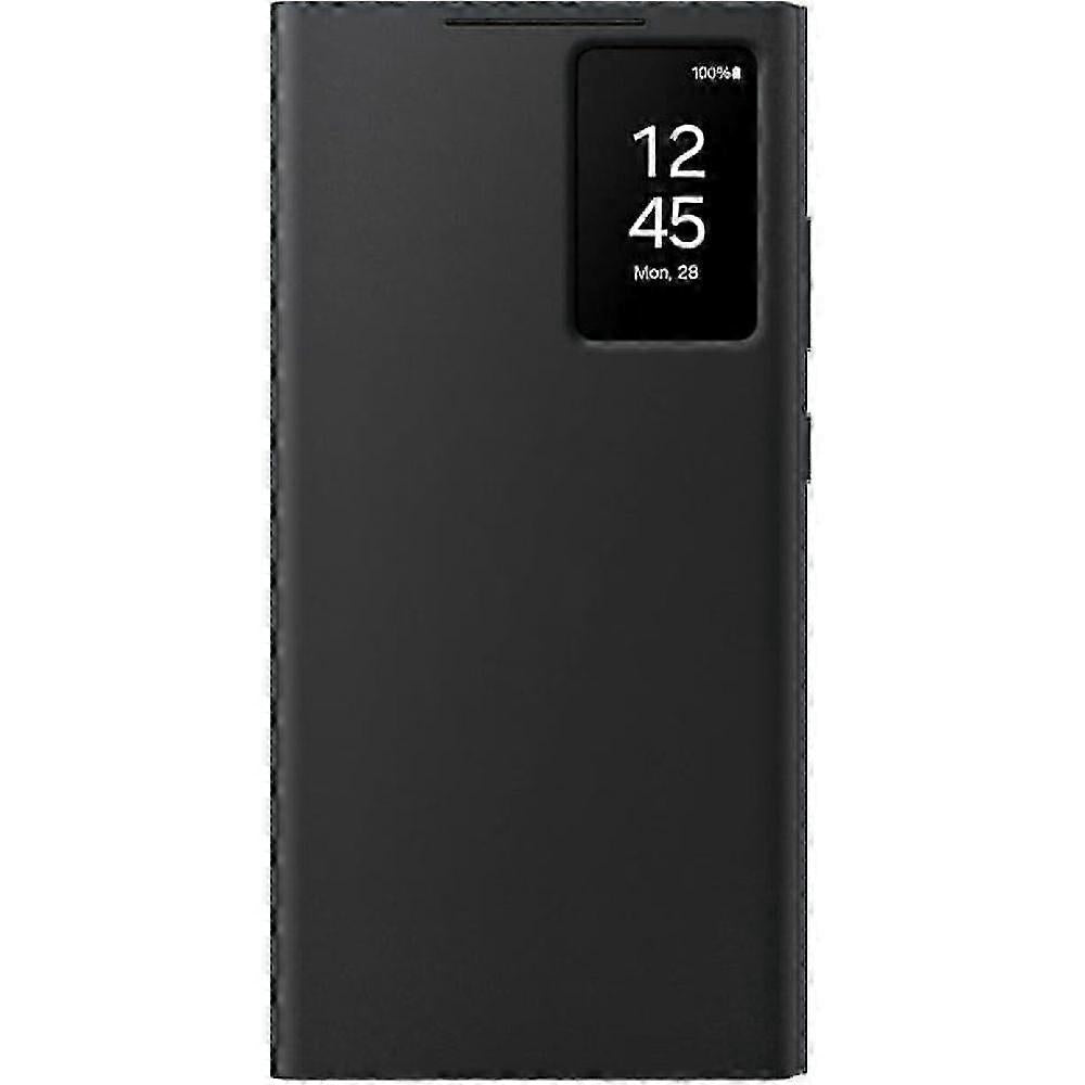 Official Galaxy S24 Ultra Smart View Wallet Case, Black SZRH