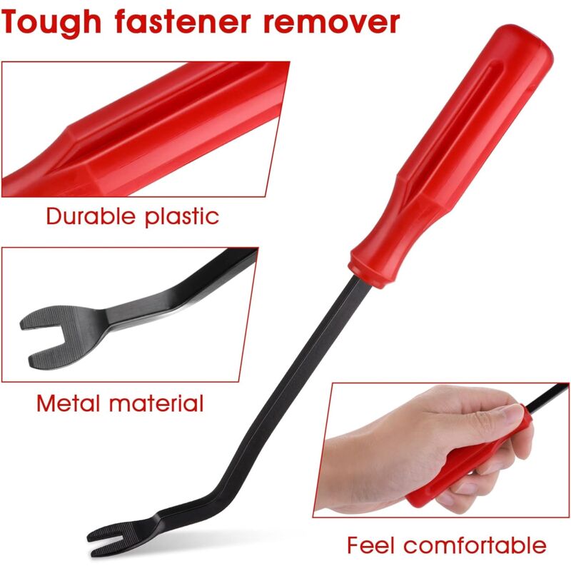 Furniture Staple Removal Tool, Staple Remover Heavy Duty Remover Nail Puller Removal Tool Furniture Nail Remover (2 pcs)