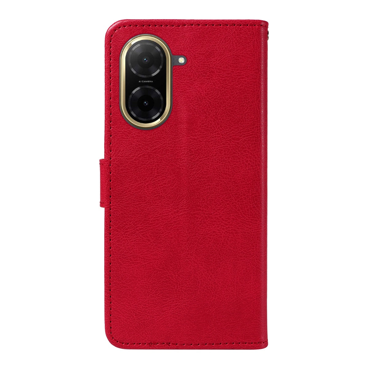 SKALO Xiaomi Redmi A5 4G PU Leather Wallet Case - More Colors_MGF Red Red