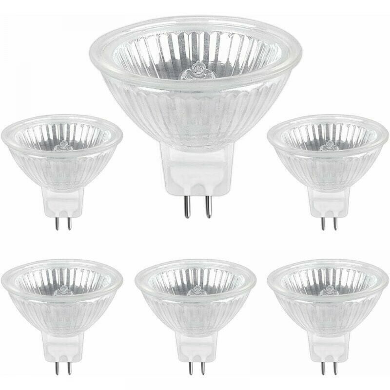 GU5.3 35W 12V Halogen lamp, MR16 Halogen Spot lamp, 6-pack