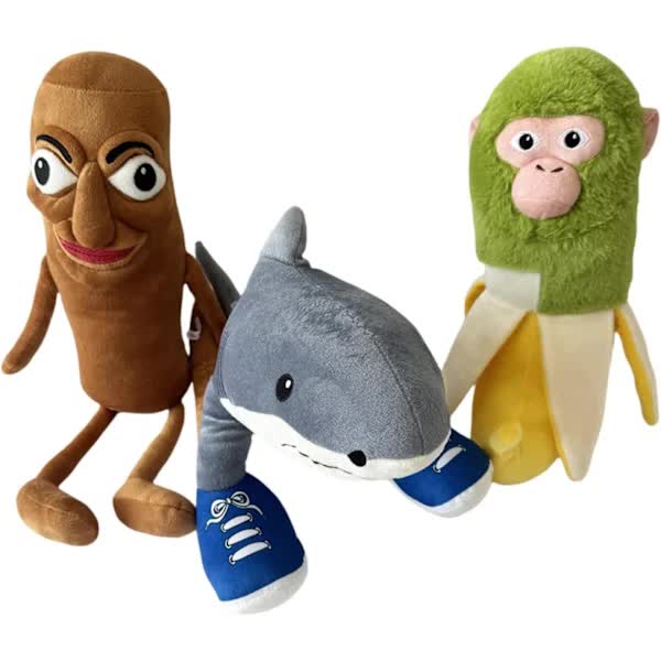 Brainrot Italian Plush Toy 37cm, Soft Meme Decor & Collectible