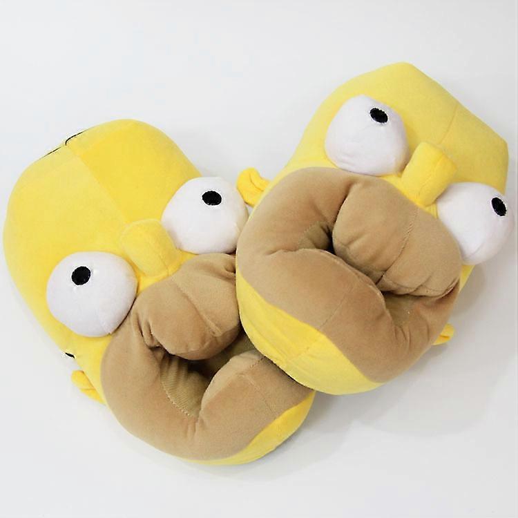 Simpson Slippers Funny Plush Slippers Warm Winter Indoors_max