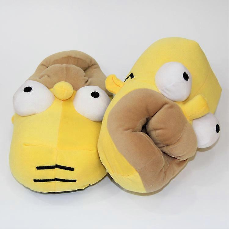 Simpson Slippers Funny Plush Slippers Warm Winter Indoors_max