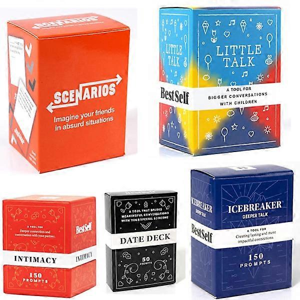 150 Short Intimacy Games from BestSelf - Conversation Starters for Couples, Relationship Building Card Games for Parties_yux