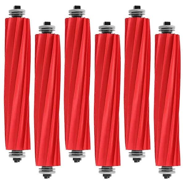 6-pack rubber brushes for Qrevo S/MaxV/Pro/Plus, Q series, S7 series, series, 35A vacuum cleaner parts