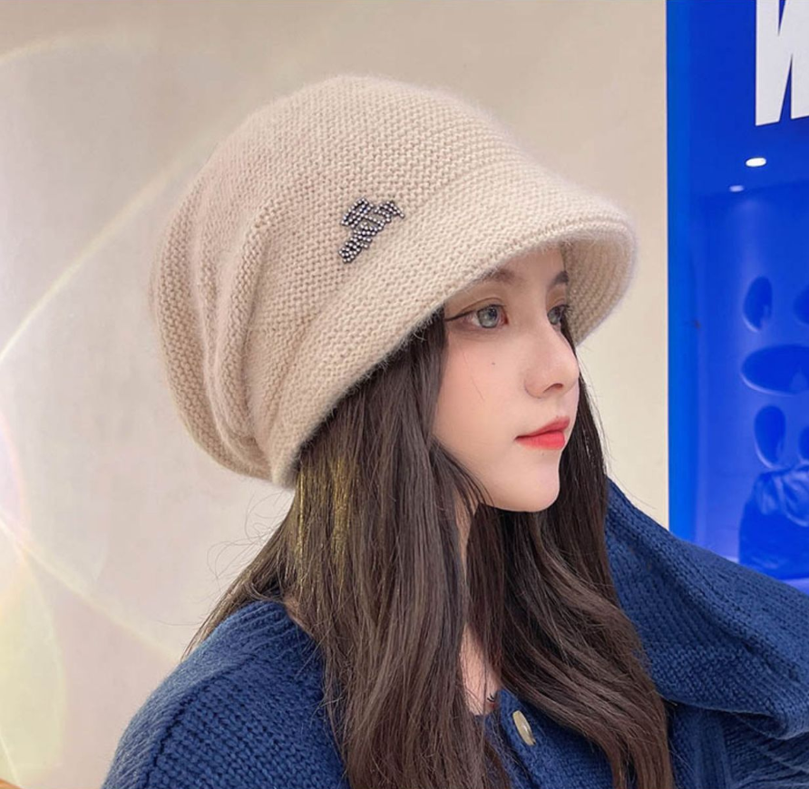 Ribbed Knit Beanie Hat - Winter Warm Skull Cap for Men Women - High Quality Acrylic Close Fit Casual Cuffed Hat - Khaki