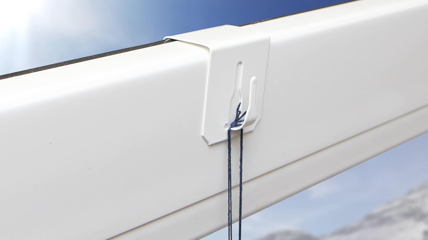 10x Window Hooks Decorative Hooks Window Clips for Window Decorations White 12-20mm UNIVERSAL