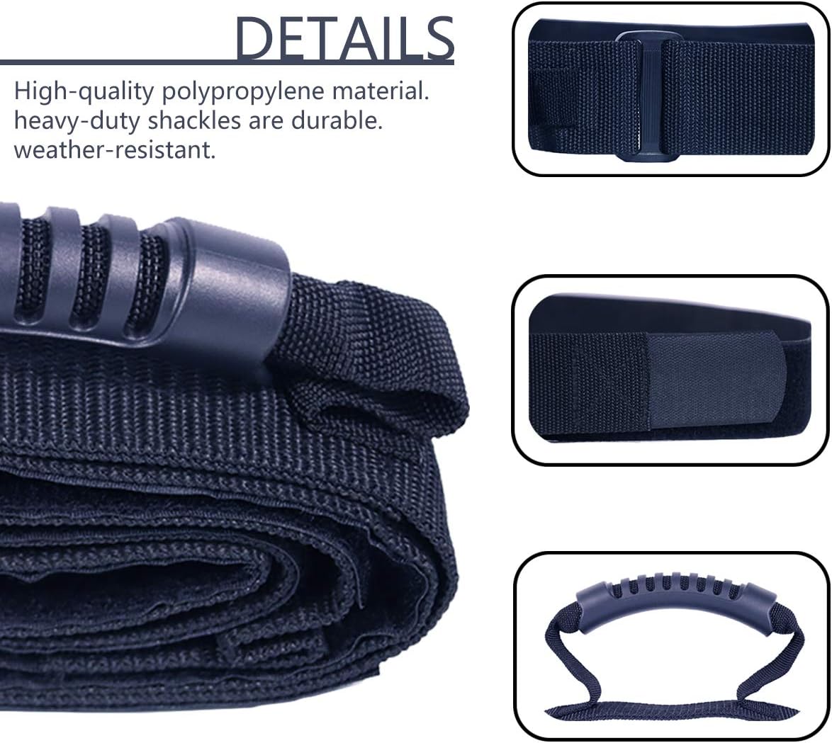 Heavy Duty Luggage Strap Holder for bulky items with XL handle Tie Down Adjustable strap Cinches Tight a secure grip Max load 155 lbs Ideal for large items when traveling
