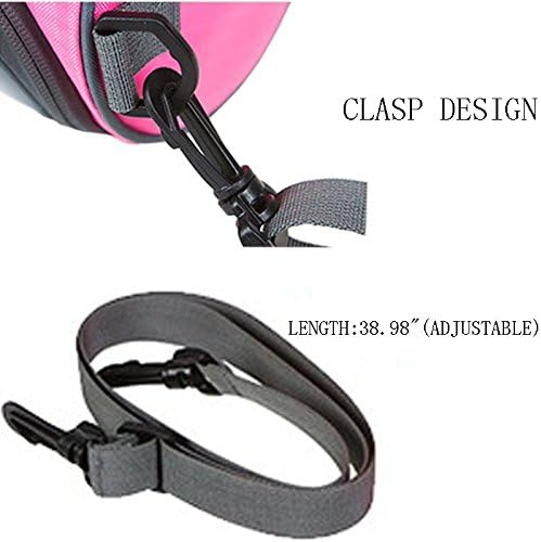Waterproof Bicycle Handlebar Bag with Transparent Pouch and Adjustable Strap High-Capacity Cycling Front Pack #2 Pink