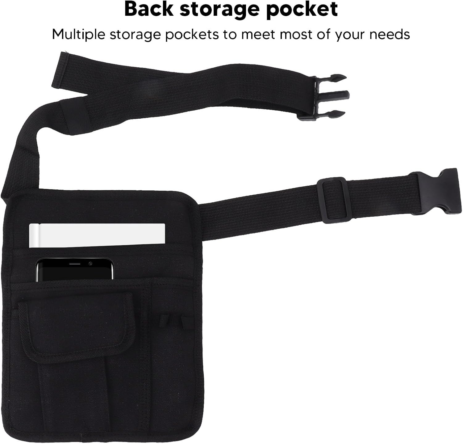 Server Waist Pouch, Gardening Tool Bag Waiter Money Pouch Belt Restaurant for Men and Women