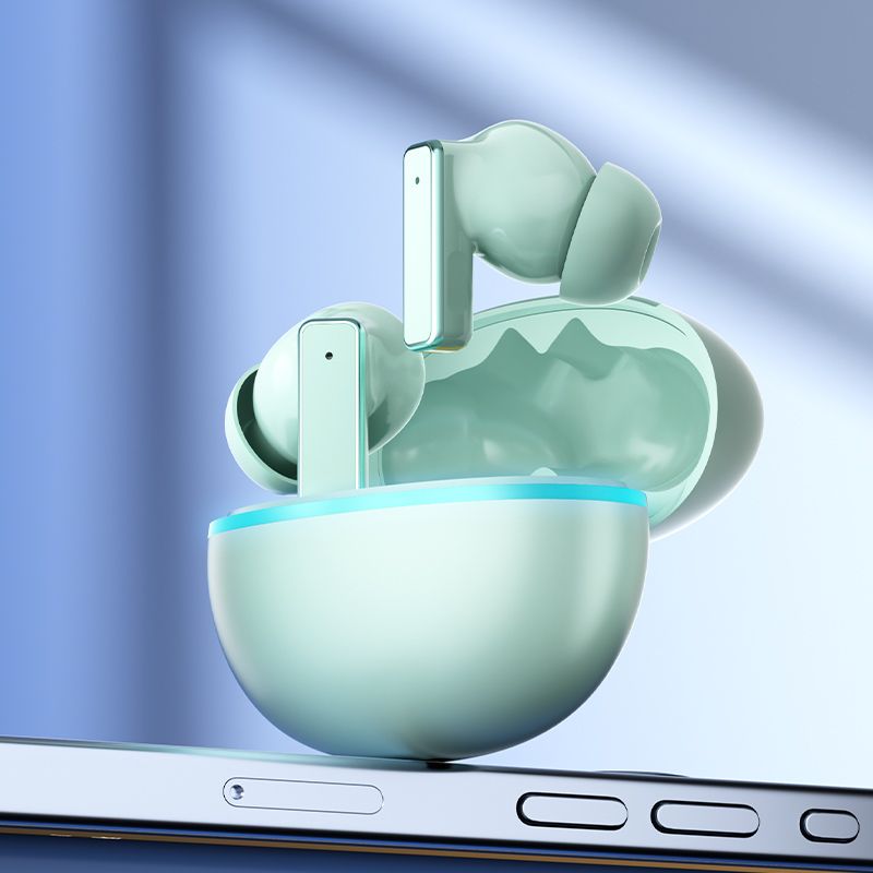 Y9 Wireless Bluetooth 6.0 Heavy Bass Earphones,green