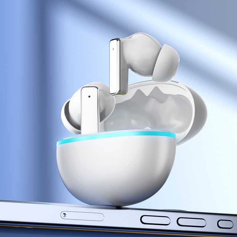 Y9 Wireless Bluetooth 6.0 Heavy Bass Earphones,white