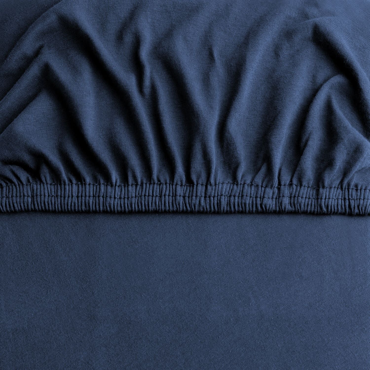 Hotel Quality Fitted sheets - 2 Piece Fitted sheets -Breathable Bedding - Wrinkle, Fade, Stain Resistant- 26inch/40cm Deep Pocket Fitted Bed Sheet-Wrinkle and Fade Resistant,(Navy,Super King)