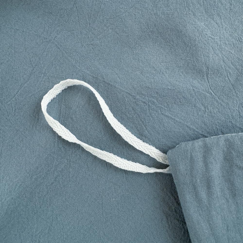Hotel Soft Microfiber Duvet Cover Set-2000TC Quilt Cover Set & Pillowcases -1 Donna Cover Zipper Closure & 1 x Pillowcases-Breathable Bedding - Wrinkle, Fade, Stain Resistant(Ocean,Double)