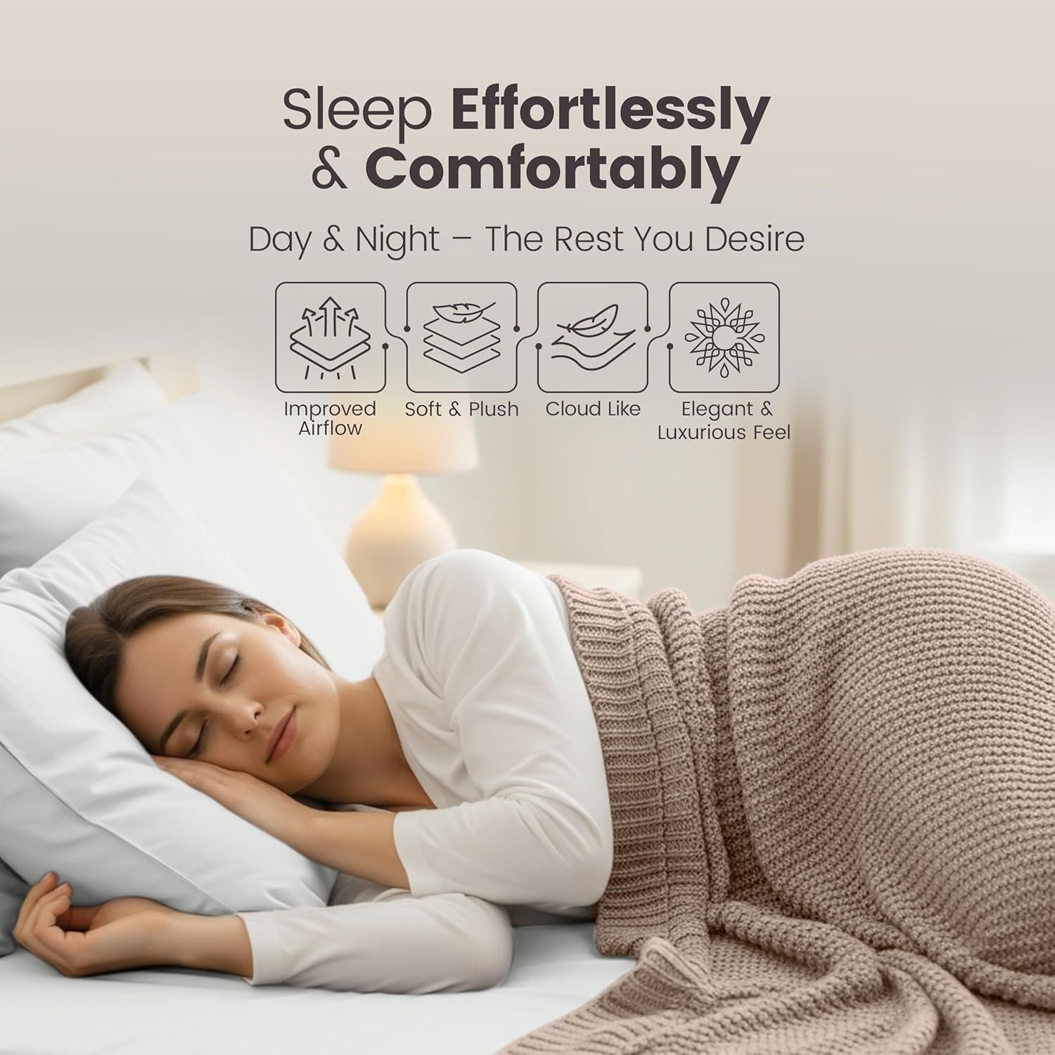 Hotel Quality Fitted Sheet - 1 Piece Fitted Sheet -Breathable Bedding - Wrinkle, Fade, Stain Resistant- 16inch/40cm Deep Pocket Fitted Bed Sheet-Wrinkle and Fade Resistant,(White,Super King)