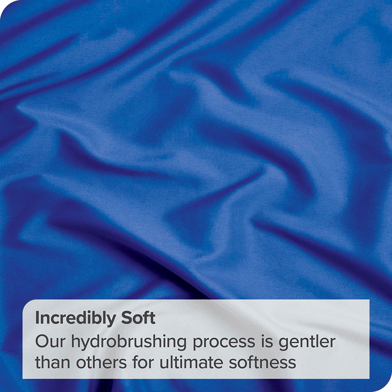 4 Piece Bed Sheet Set- Bedding Sheets & Pillowcases -Breathable Bedding - Wrinkle, Fade, Stain Resistant-Deep Pocket Flat Fitted Bed Sheet Set(Royal blue,King)