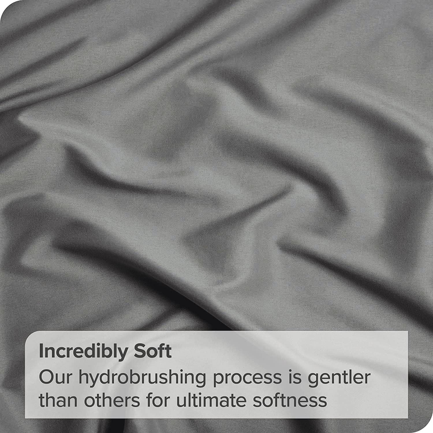 Elegant Comfort Premium Hotel Quality 1-Piece King Flat Sheet, Luxury and Softest 2000 Thread Count Bedding Flat Sheet(King,Grey)