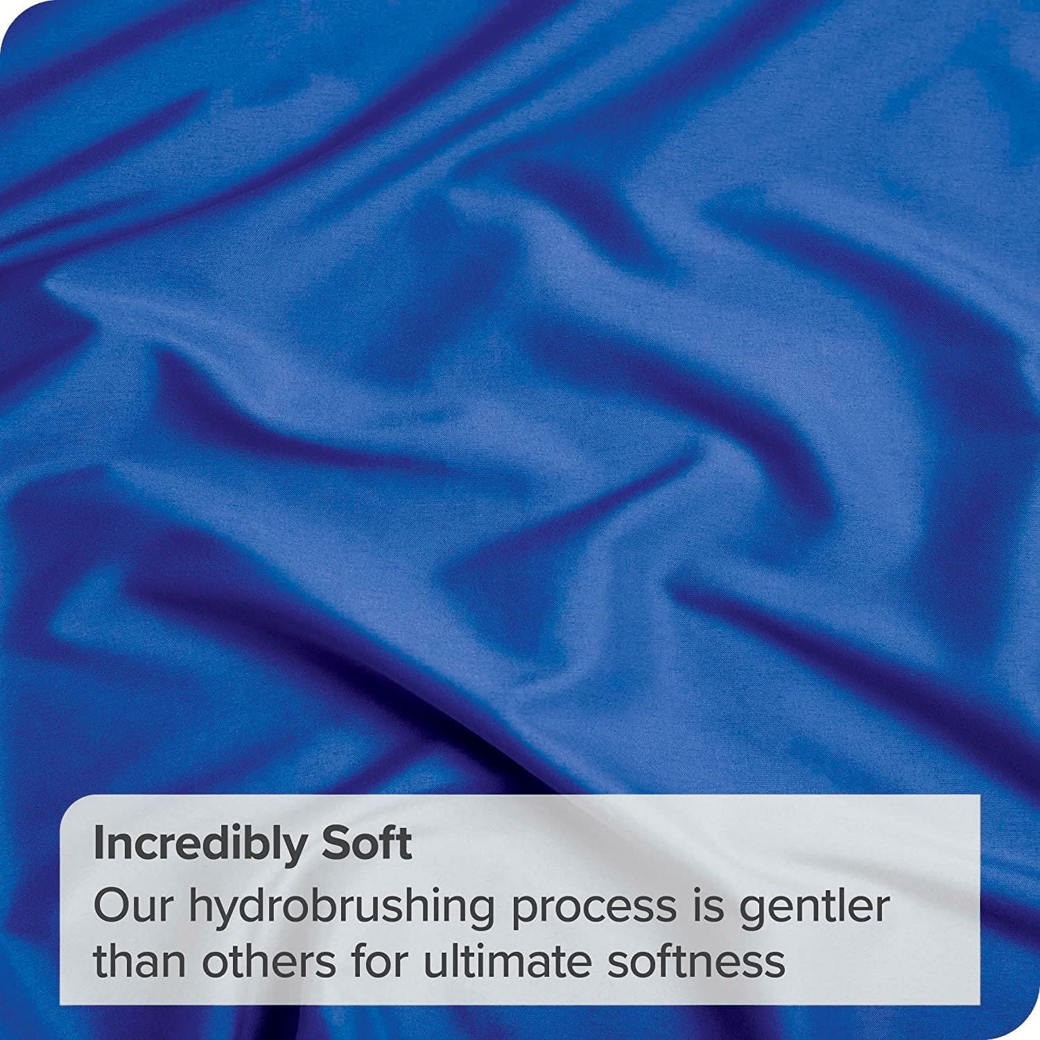 Elegant Comfort Premium Hotel Quality 1-Piece Queen Flat Sheet, Luxury and Softest 2000 Thread Count Bedding Flat Sheet(Queen,Royal blue)