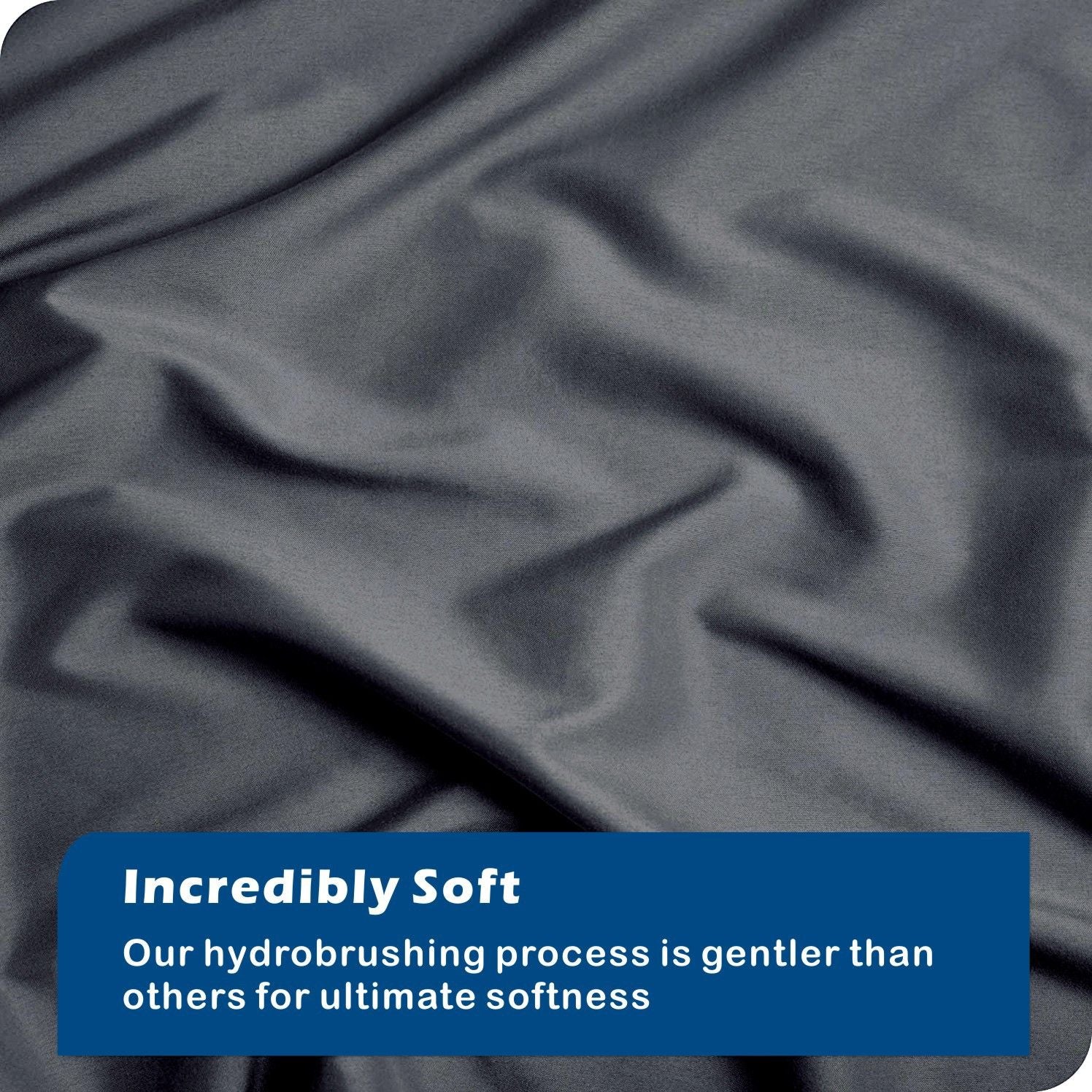 2 Piece Hotel Soft Microfiber Quilt Cover Set-2000TC Duvet/Donna Cover Set & Pillowcases -1 Quilt Cover Zipper Closure & 1 x Pillowcases-Breathable Bedding - Wrinkle, Fade, Stain Resistant(Dark gray,Single)