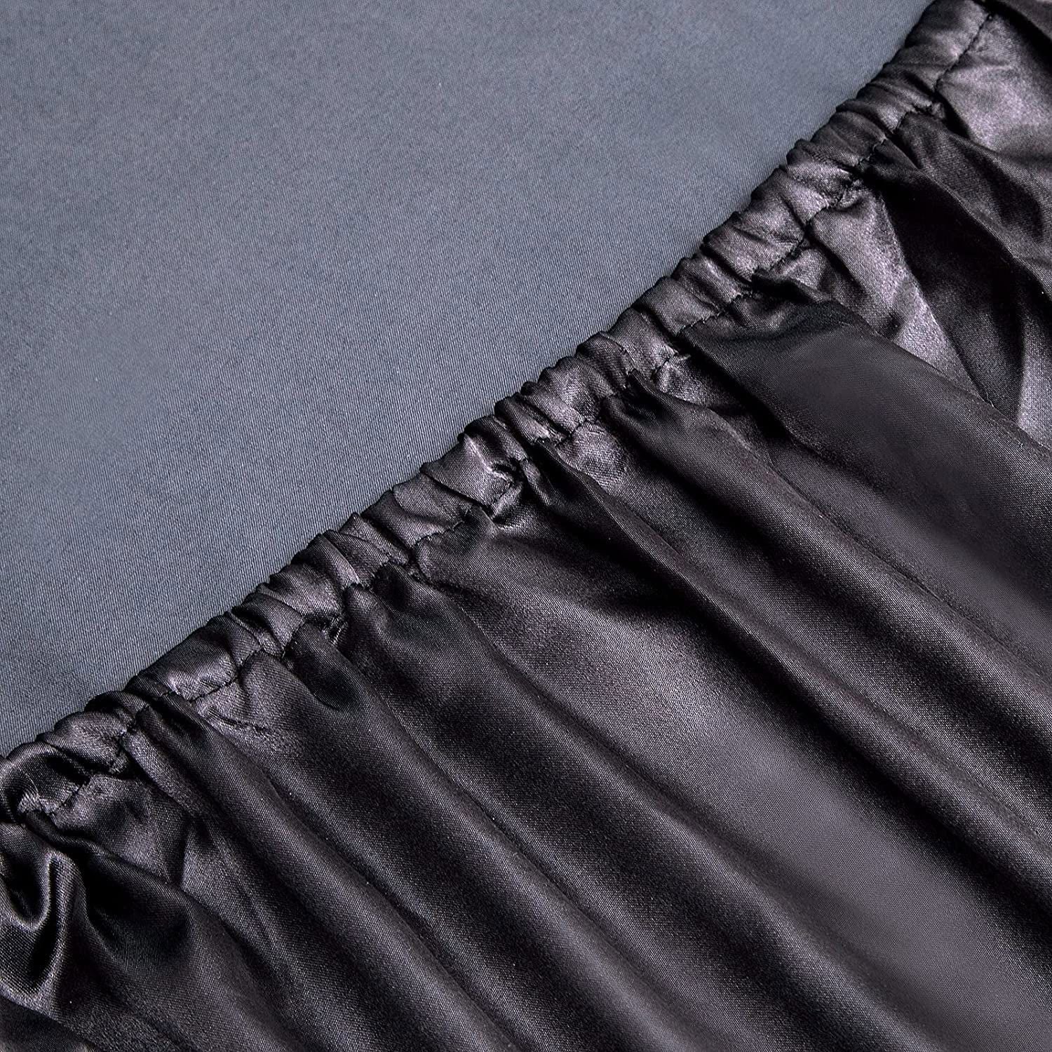 Art Silk Satin Sheet Set Hotel 3 Pieces Fitted/Flat Sheet Bedding Set-Luxury Soft Silky Sheets for Hair and Skin, Similar to Silk Bed Sheets Set 3 Pieces(King Single,Black)