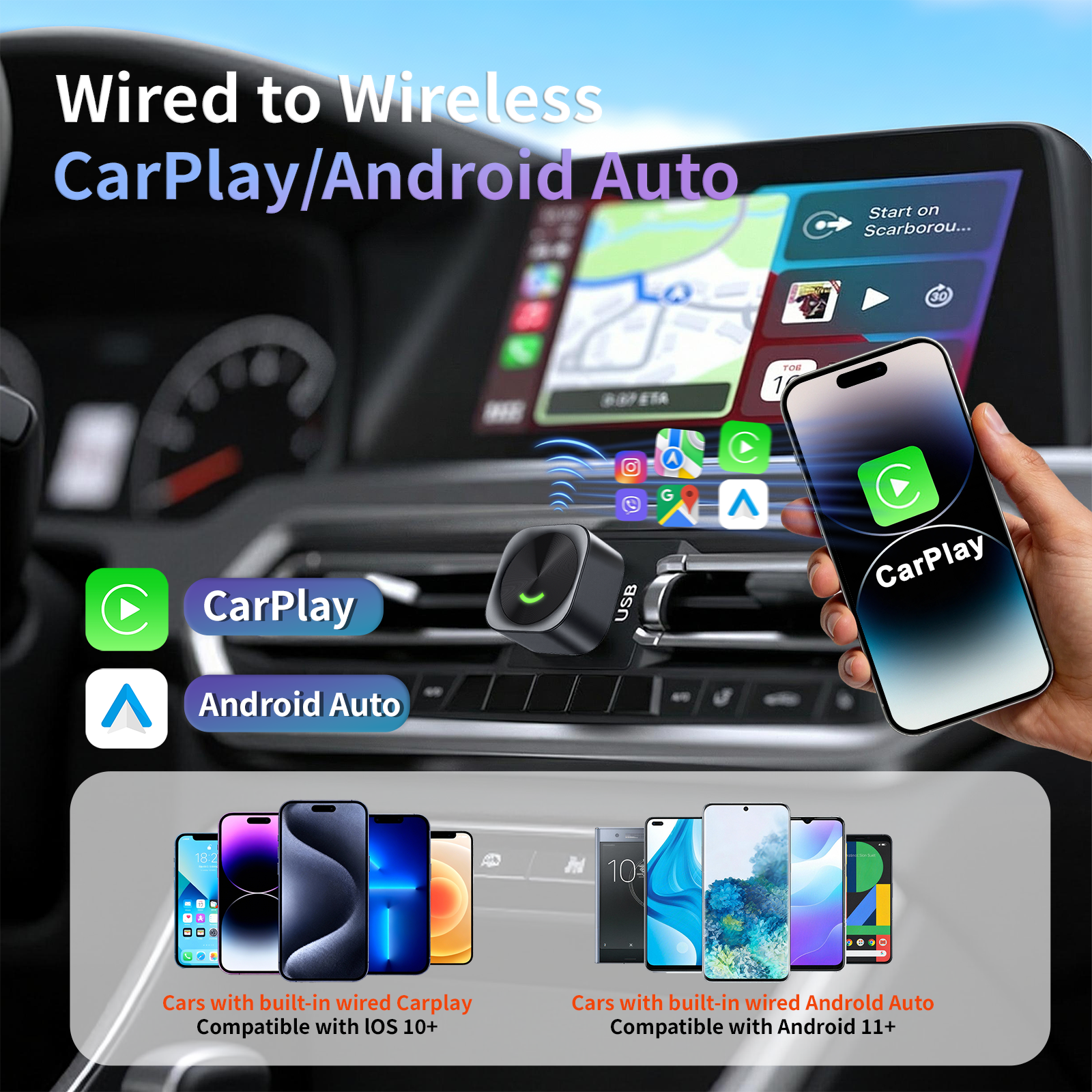 Wireless CarPlay Adapter