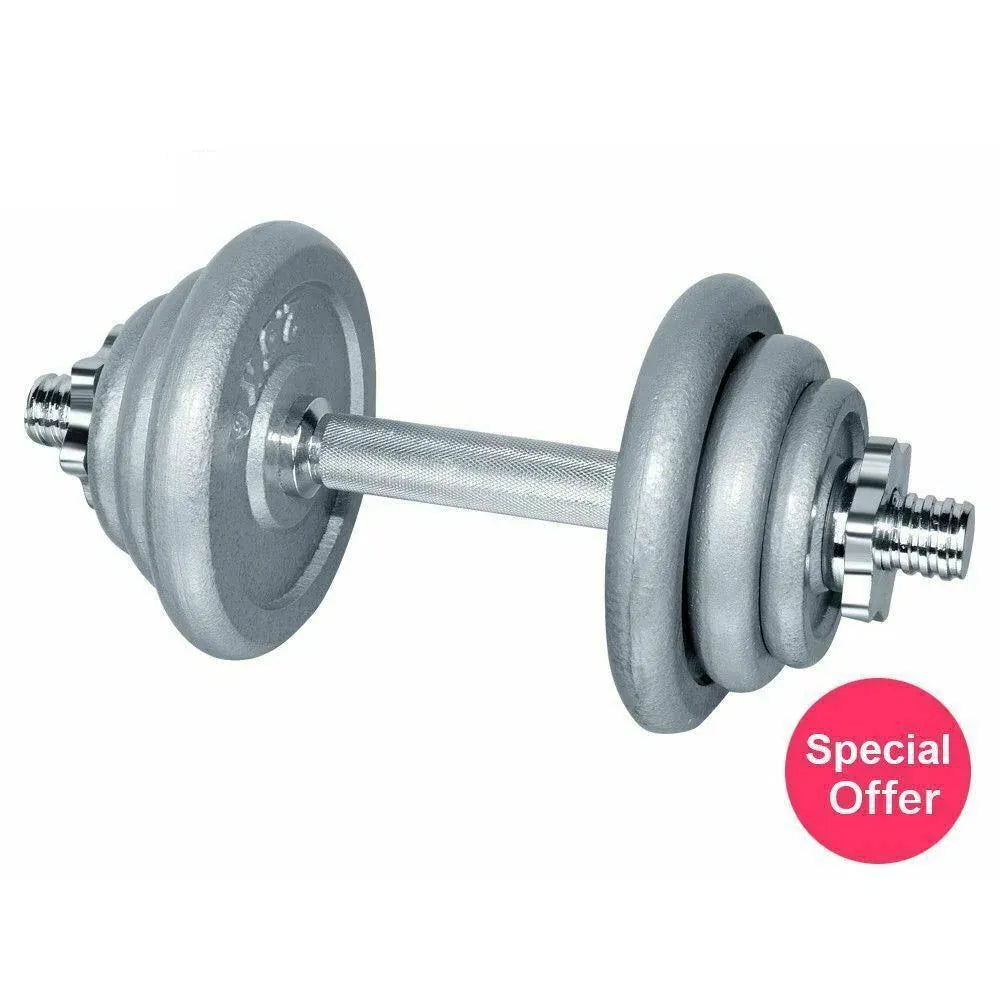 70kg Adjustable Dumbbell Set Standard Hammertone Weights