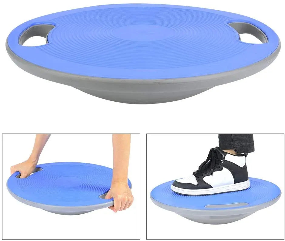 Plastic Portable Wobble Balance Board — Green
