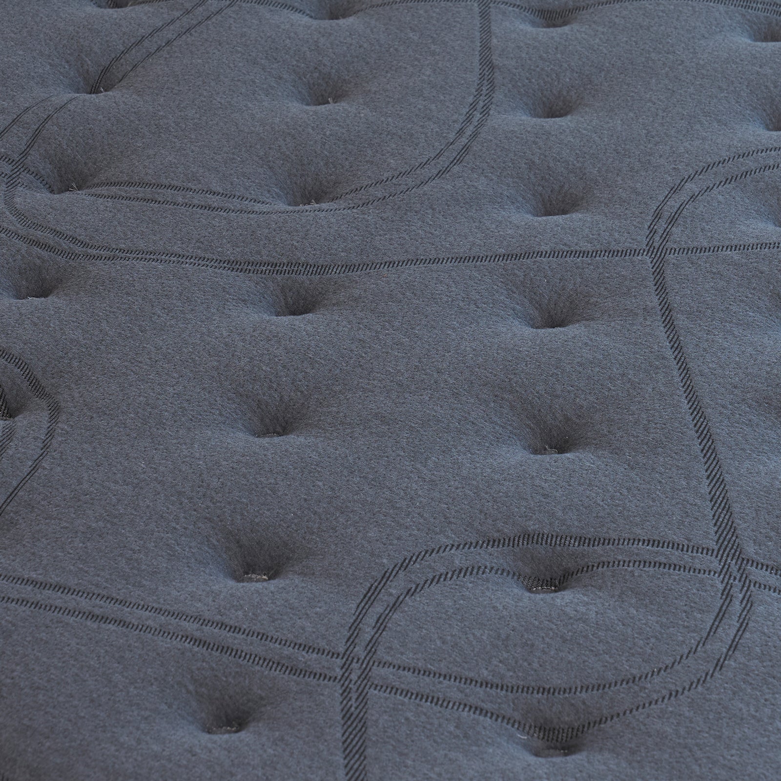 Eco Lux Euro Top 7 -Zone Pocket Spring Mattress Plush Edge Support Medium Firm - Queen