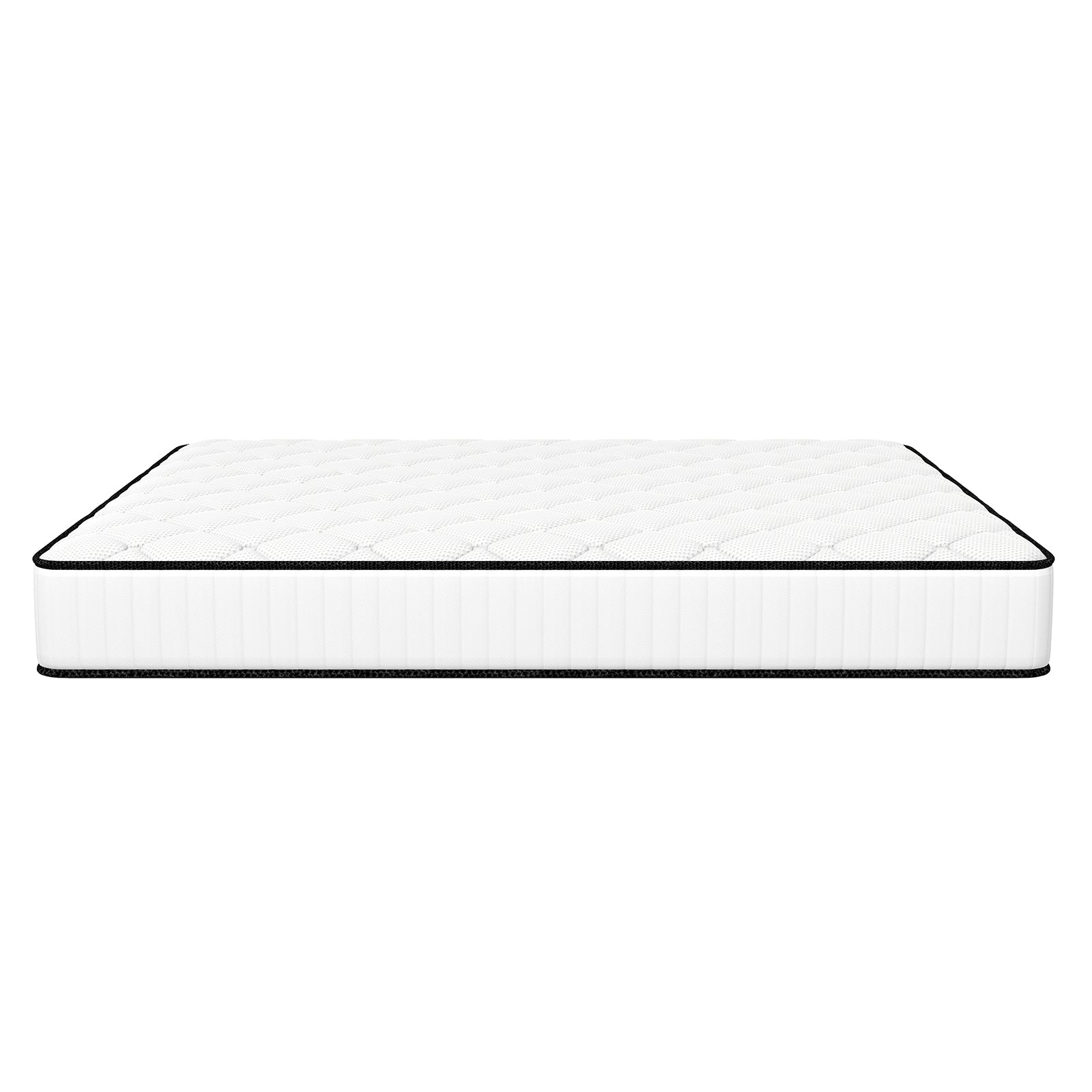 Comforpedic Mattress 5 Zone Medium Support Foam Bonnell Spring 21CM - King Single - White Black