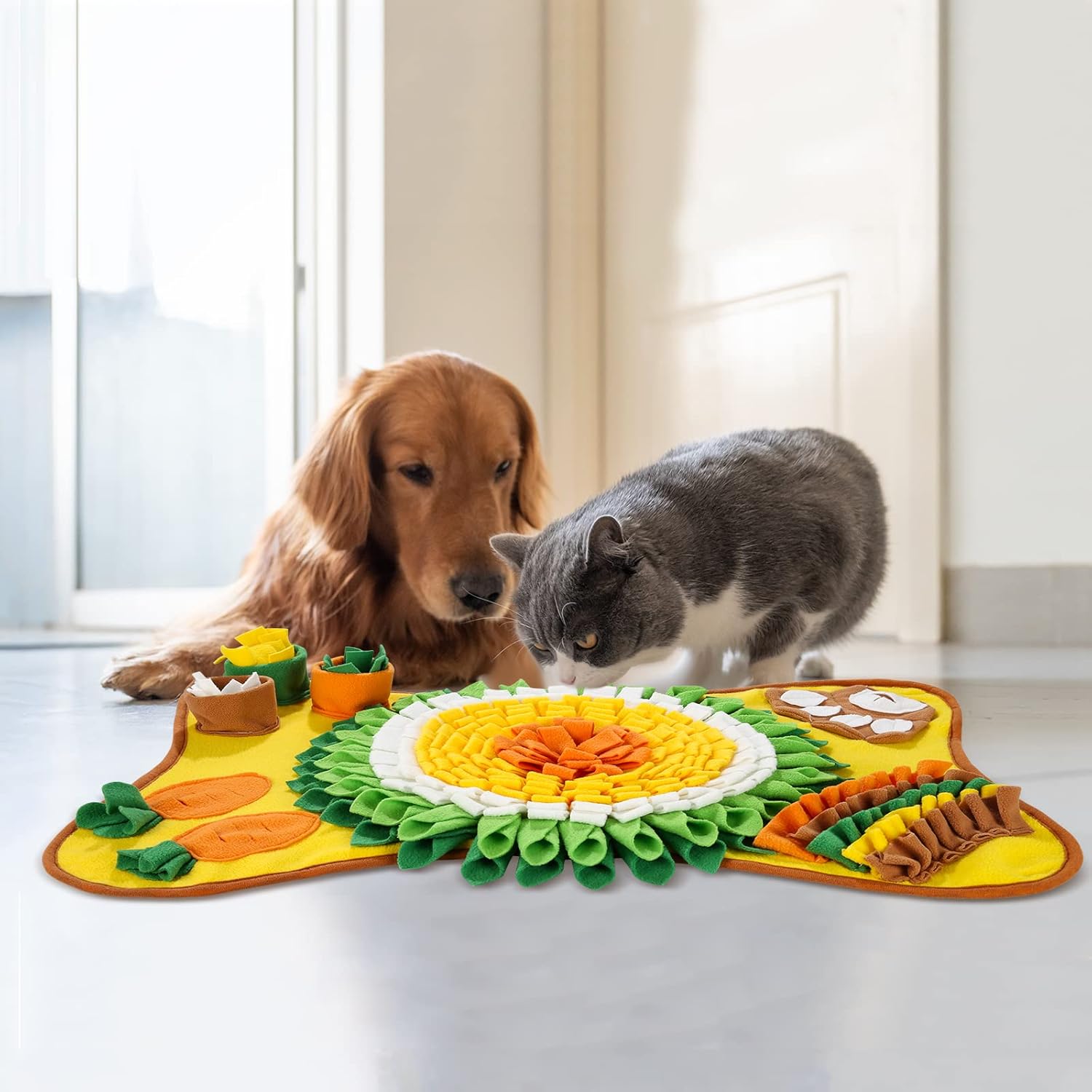 CARLA HOME Snuffle Interactive Feeding Mat Toy for Dogs & Pets