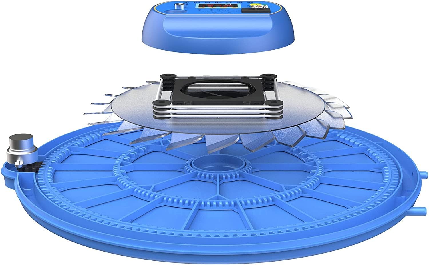 CARLA HOME 52 Egg Incubator with Automatic Turning, LED Display, Humidity & Temperature Control, Auto Water System & Built-in Egg Candler for Chicken, Duck, Quail, Goose