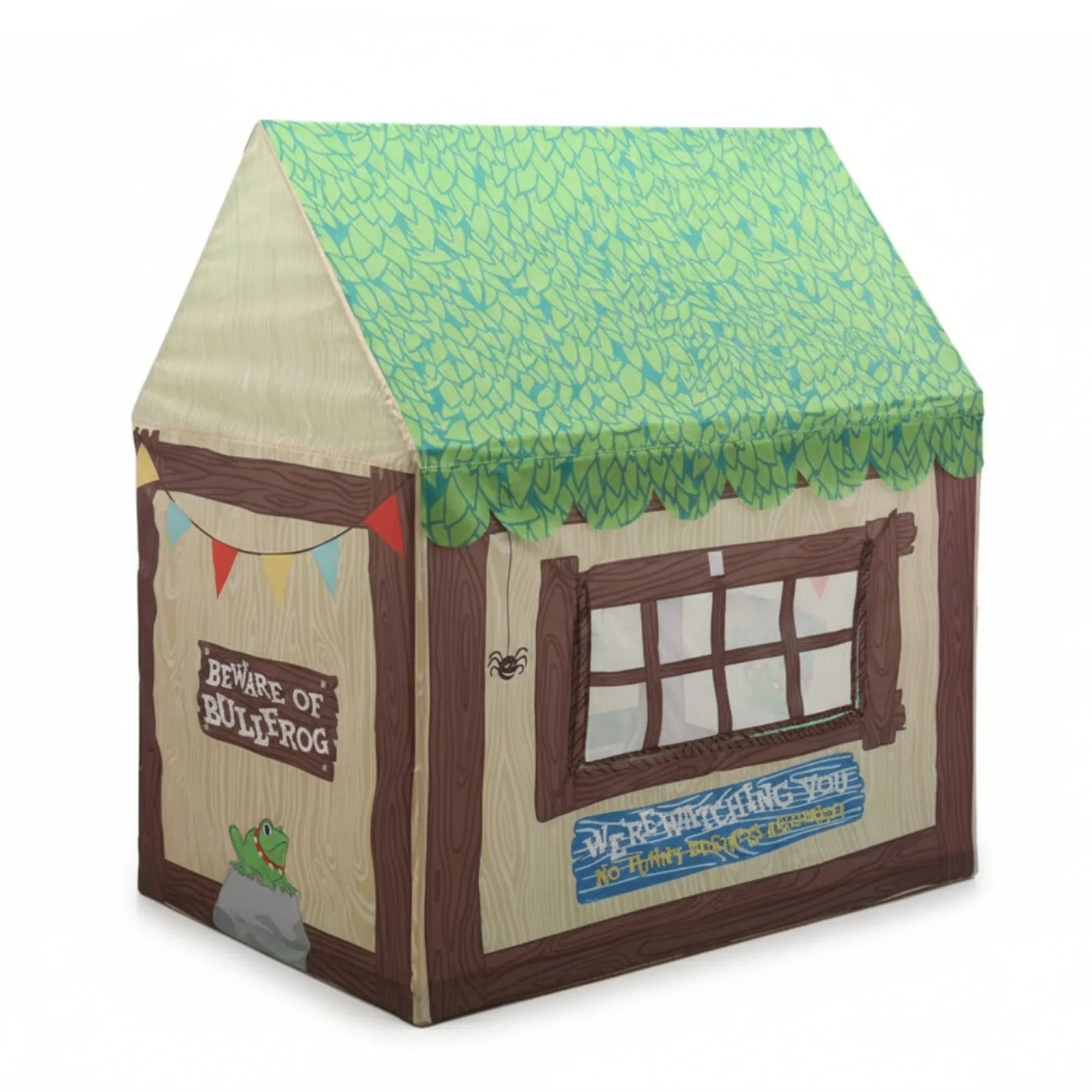 CARLA HOME Kids Clubhouse Play Tent - Green - Outdoor Play Equipment Play Tents & Tunnels