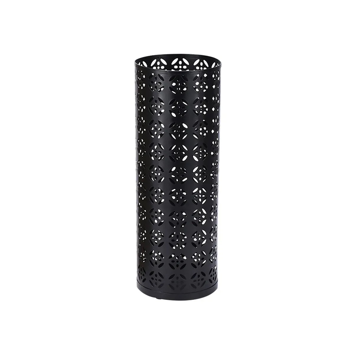 Multifunctional Black Metal Flower Storage Bucket Umbrella Holder Rack 1060x410mm