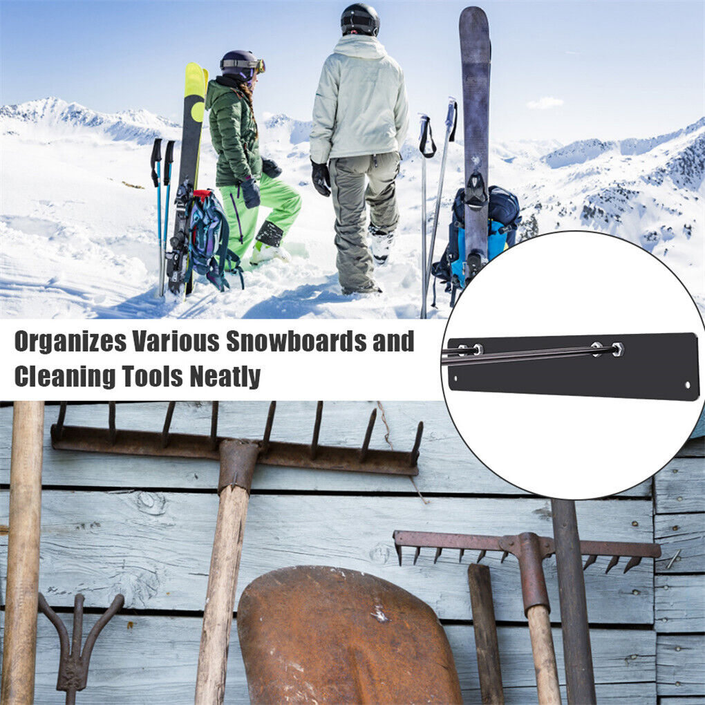 Wall Mounted Tool Rack Heavy Duty Garage Organizer